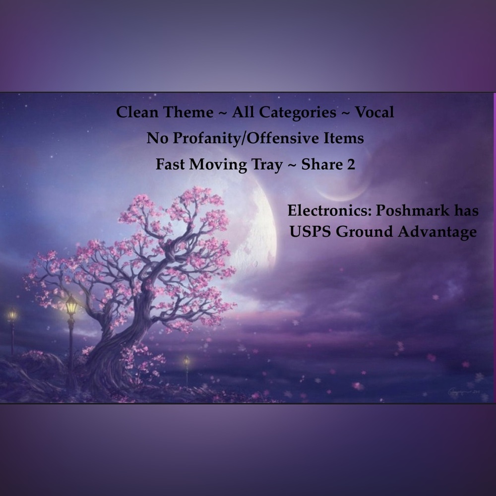 Show Flier: Clean Theme~All Categories~Share 2